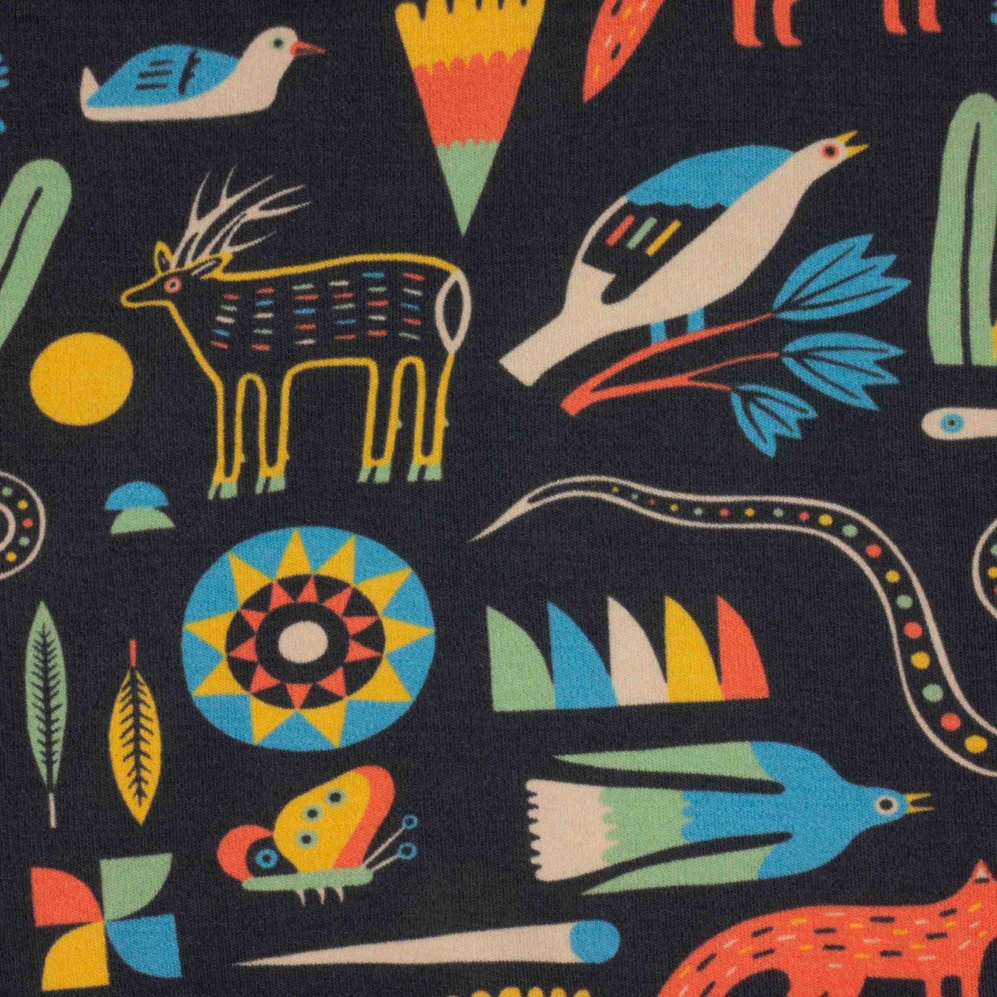Big Kid Print Joggers | Soft Organic Cotton Joggers with Artist Prints - Aware House