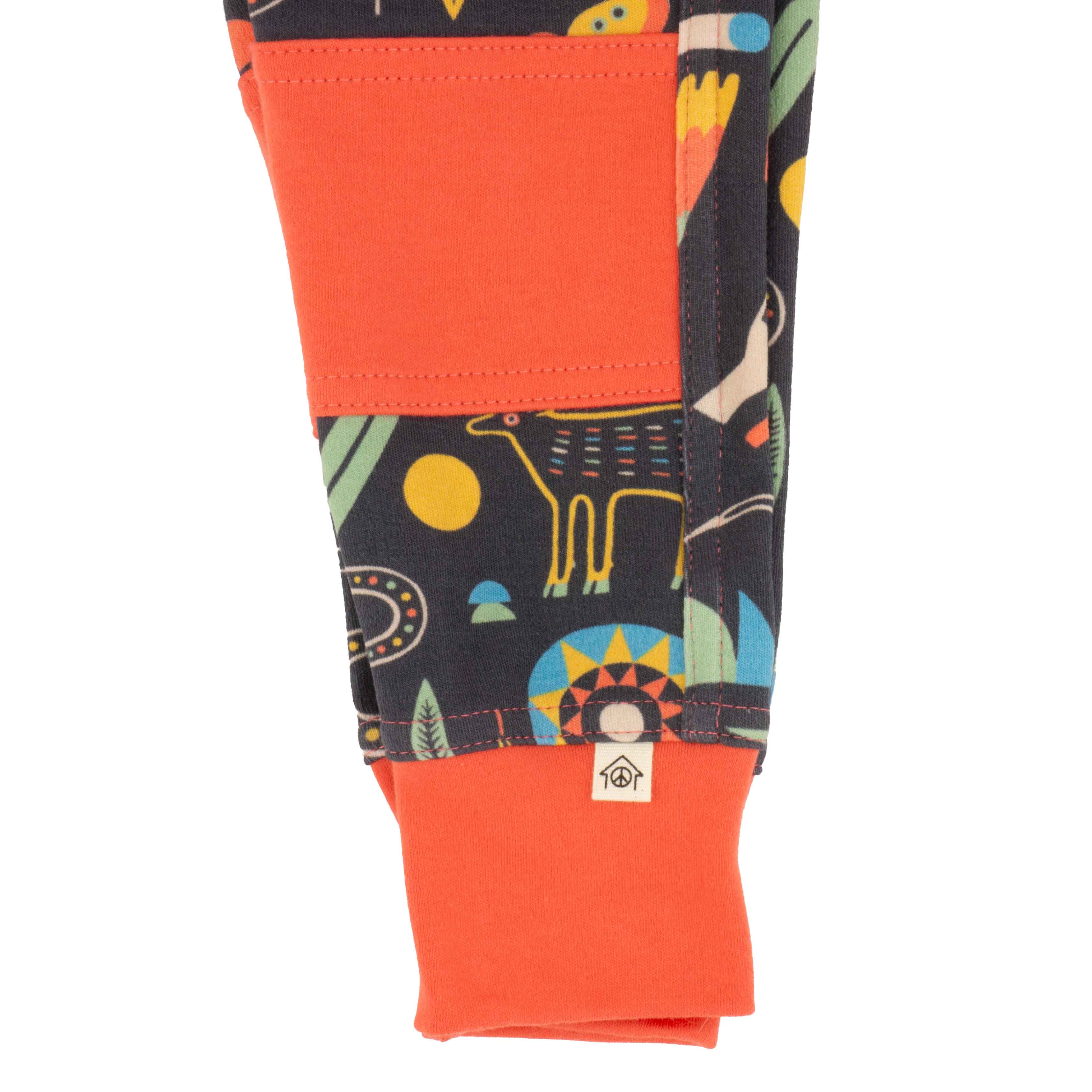 Big Kid Print Joggers | Soft Organic Cotton Joggers with Artist Prints - Aware House