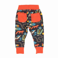 Big Kid Print Joggers | Soft Organic Cotton Joggers with Artist Prints - Aware House