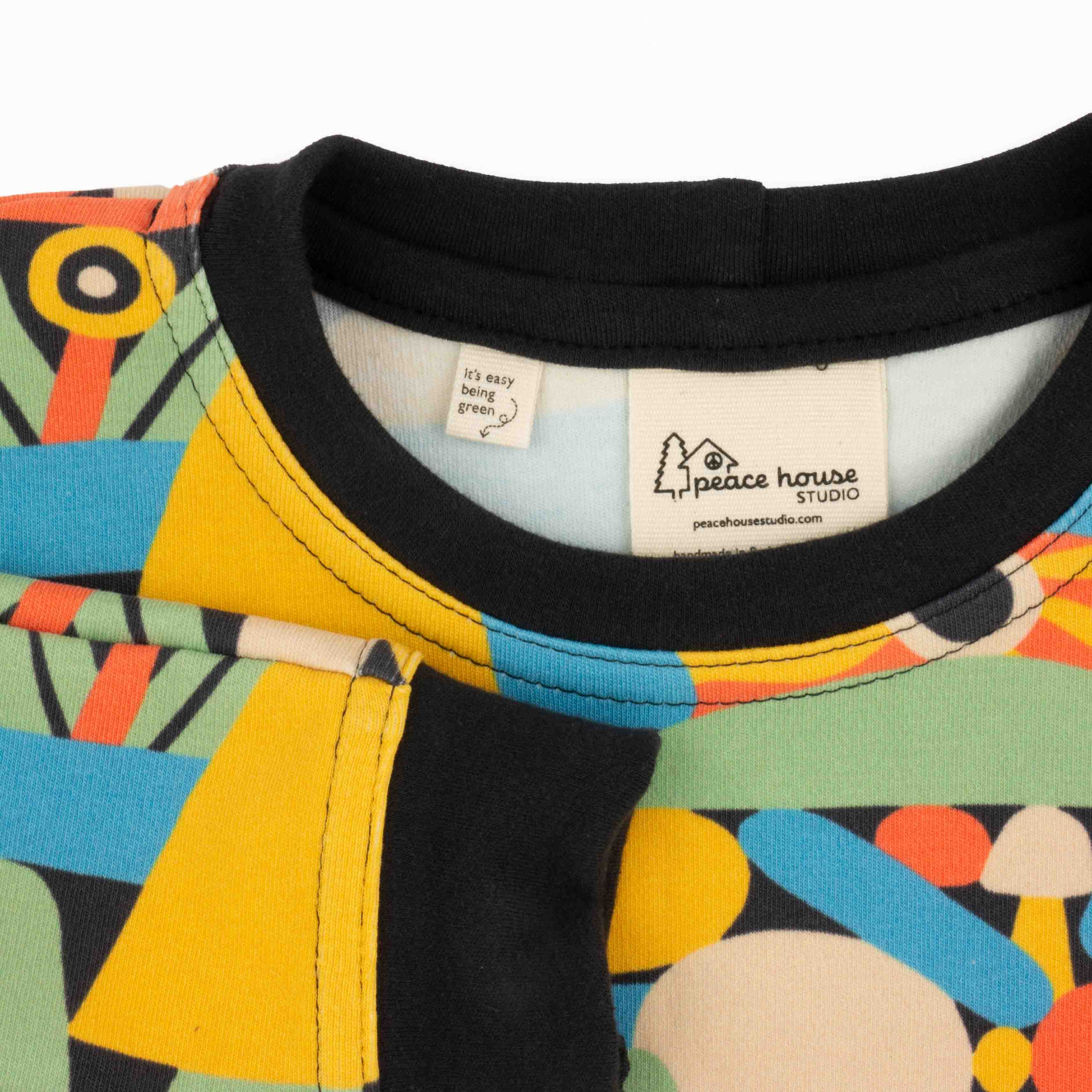Big Kid Print Sweatshirt | Organic Cotton Everyday Sweatshirt - Aware House