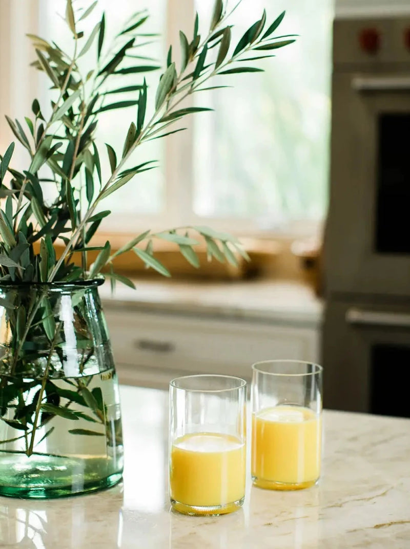 Wine Bottle Glasses - Set of Four-zoom-