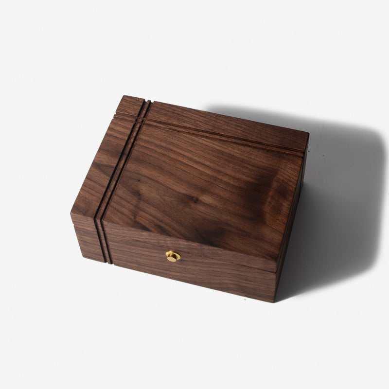 Keepsake Box | Black Walnut & Maple-zoom-