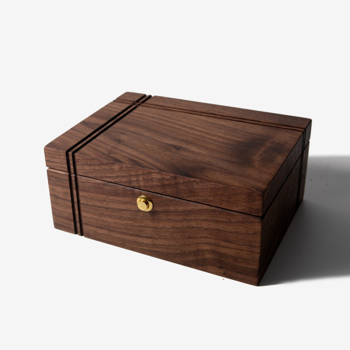 Keepsake Box | Black Walnut & Maple-13