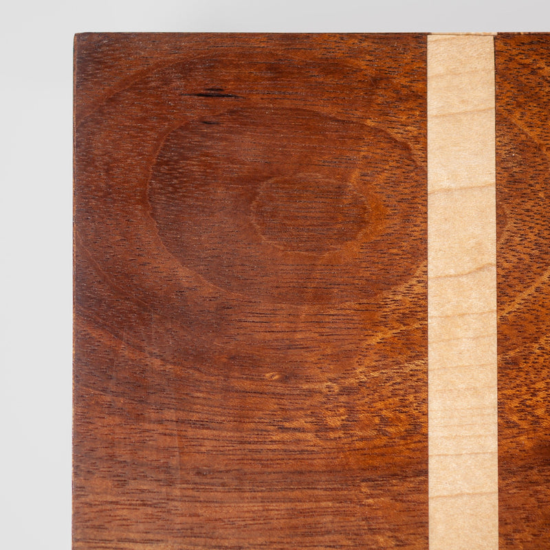 Tea Box | Black Walnut & Maple | 5 Compartments-zoom-