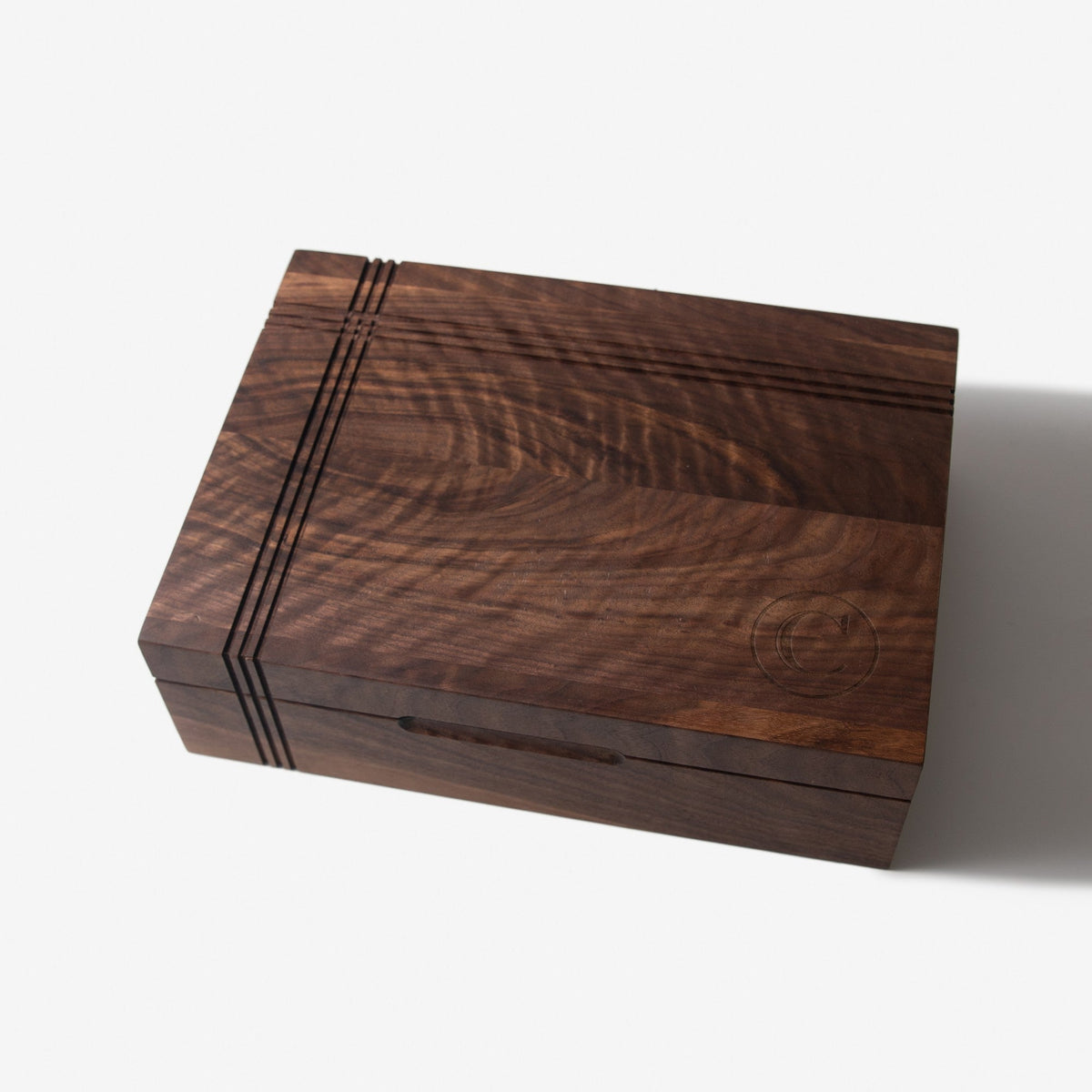 Tea Chest | Black Walnut | 12 Compartments-13