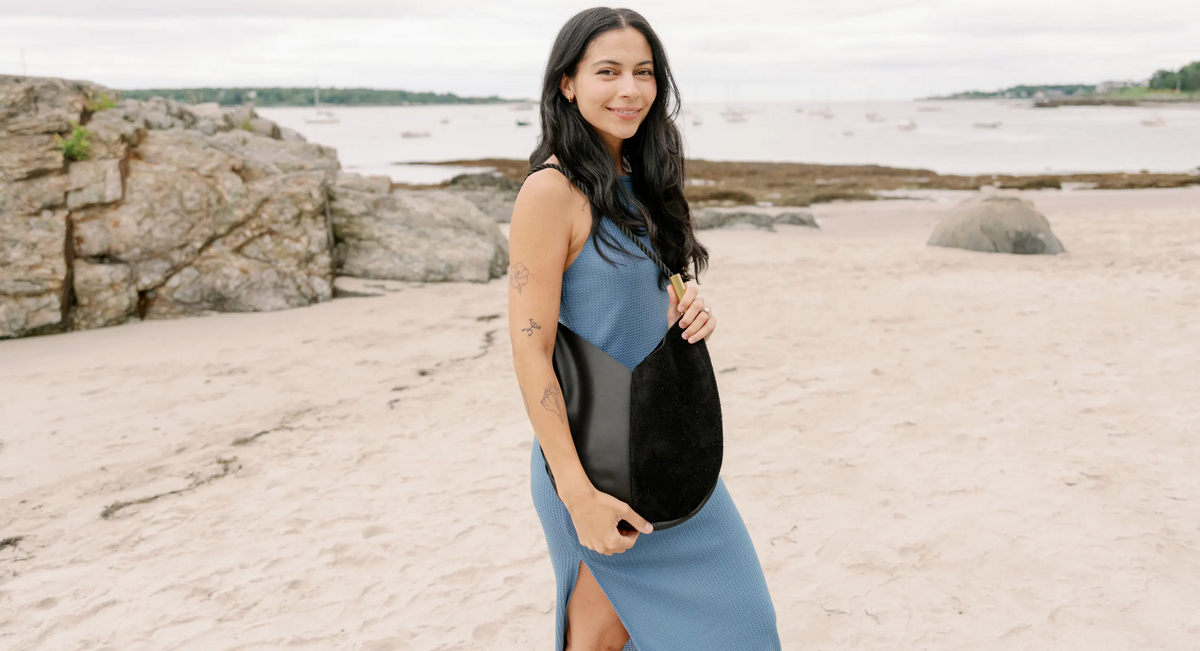 Mermaid Purse in Black Leather-zoom-42