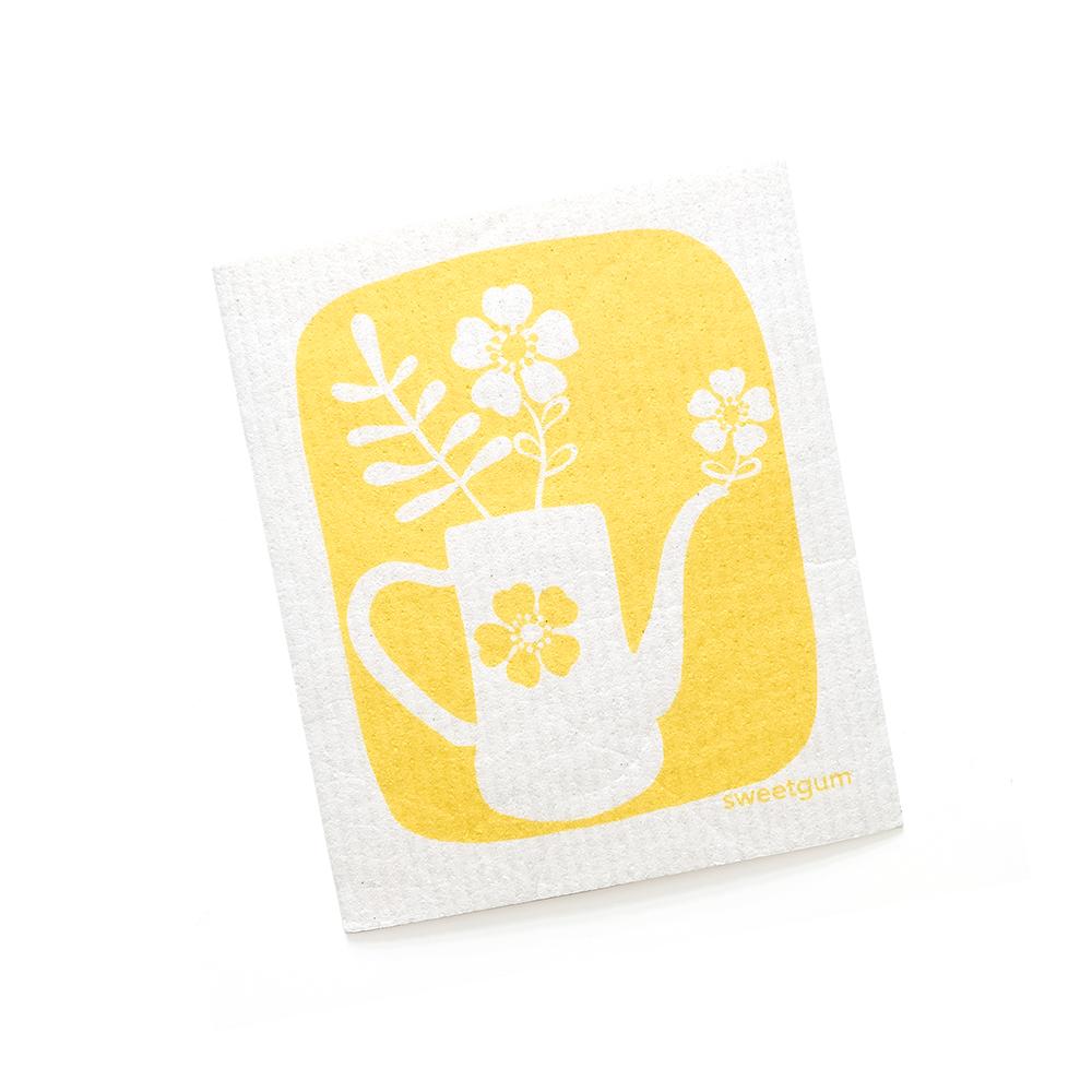 Bloom Tea Towel + Swedish Dishcloths Bundle