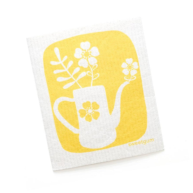Bloom Tea Towel + Swedish Dishcloths Bundle-zoom-