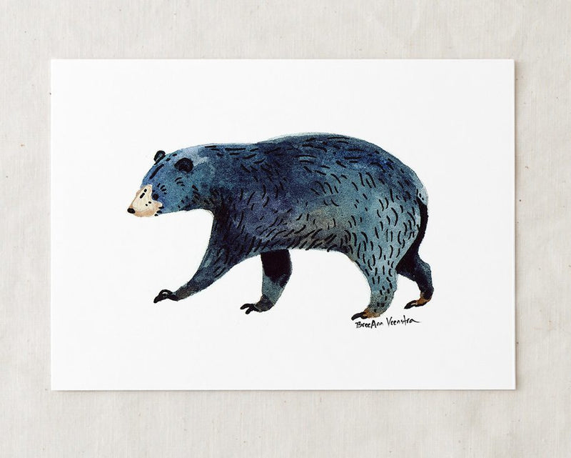 Black Bear Art Print-zoom-