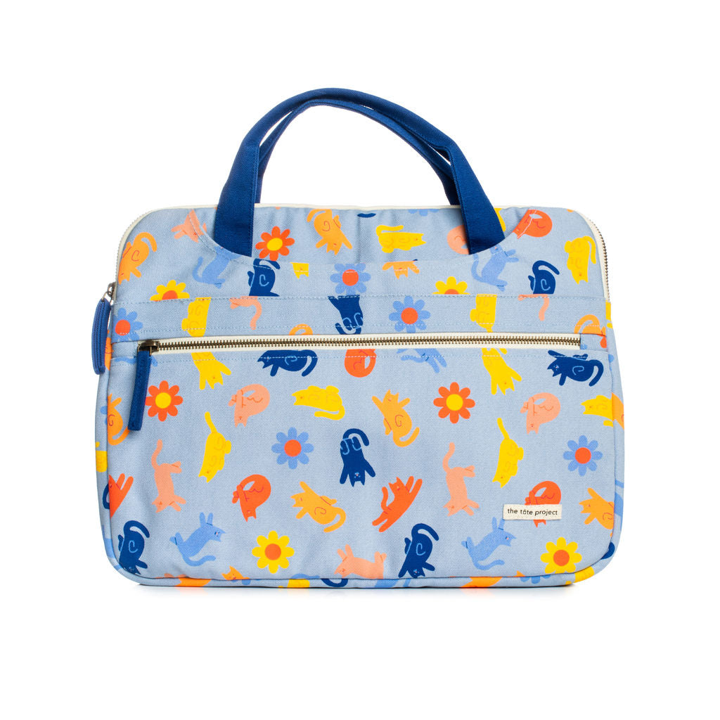 Meow Meadow Laptop Case
