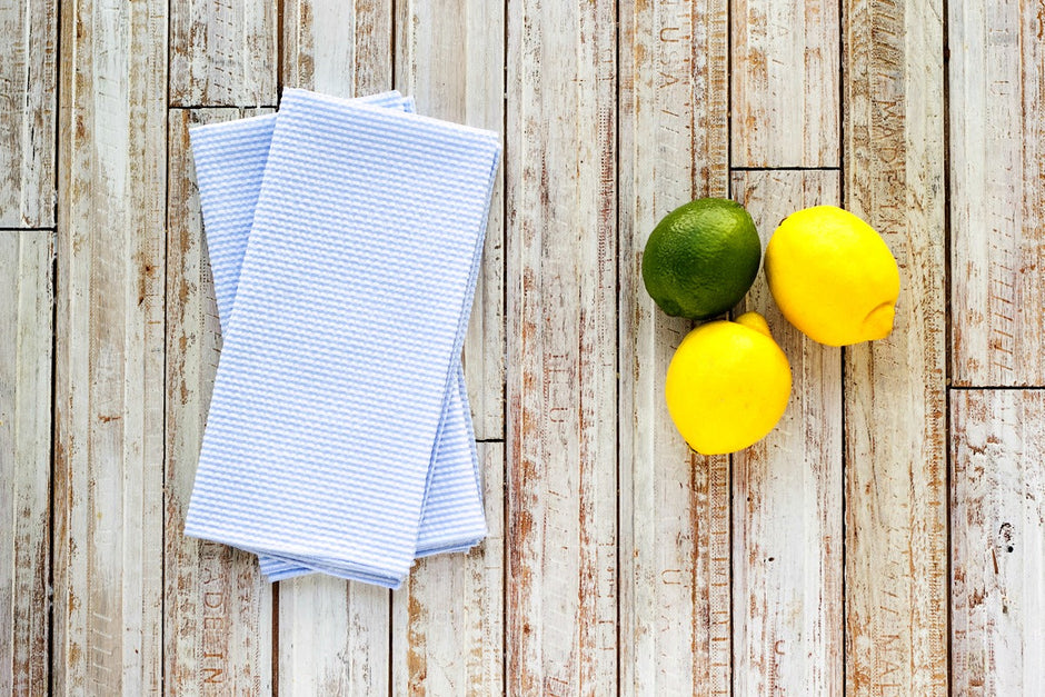 Seersucker Everyday Napkins | Set of Four