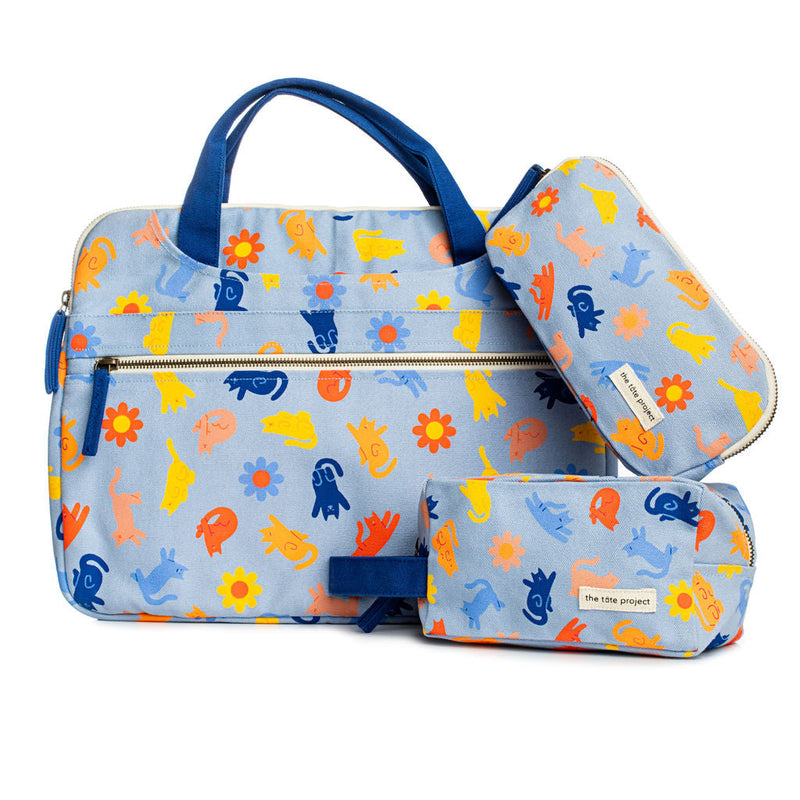 Meow Meadow Cosmetic Bag-zoom-