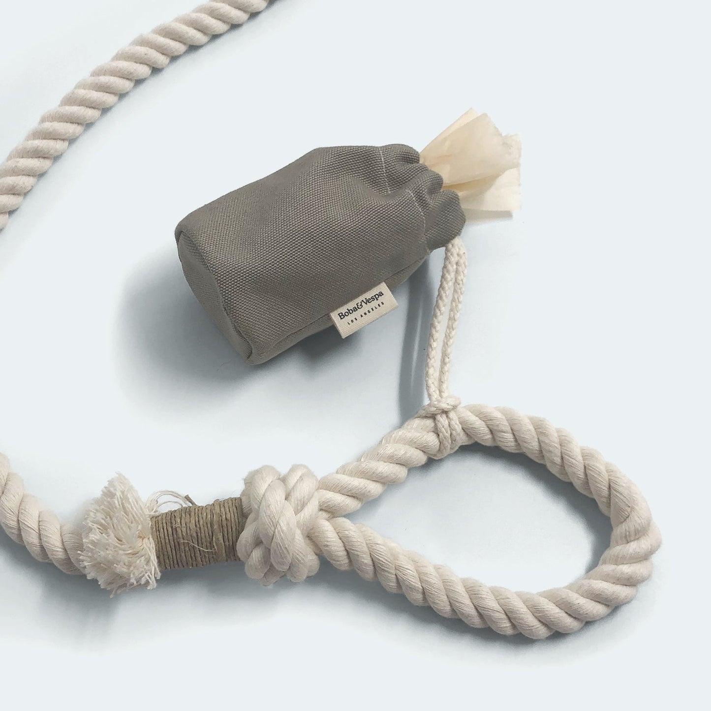 Boba & Vespa Cloth Dog Poop Bag Holder