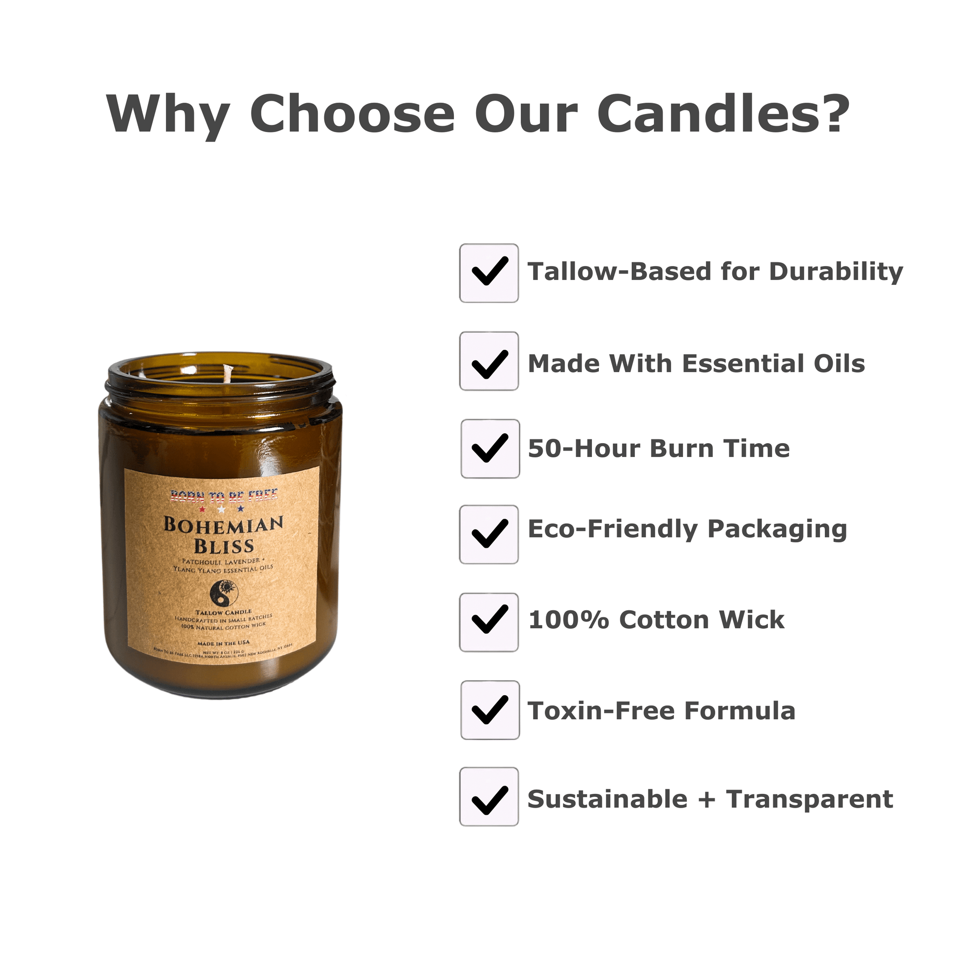 Bohemian Bliss Tallow Candle-3