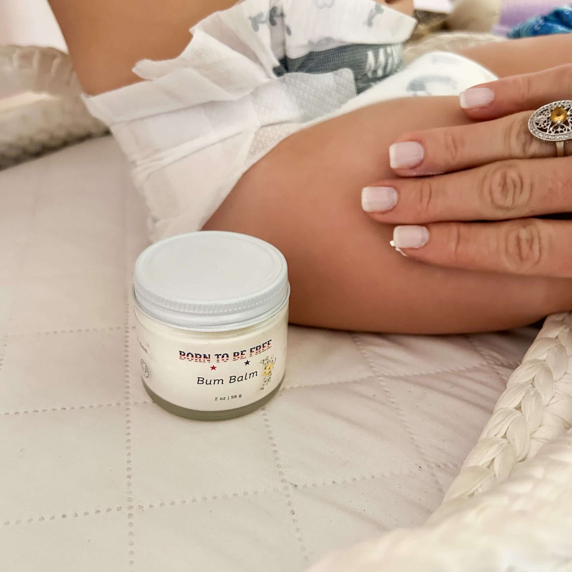 Bum Balm | Baby Diaper Cream with Tallow + Zinc-5
