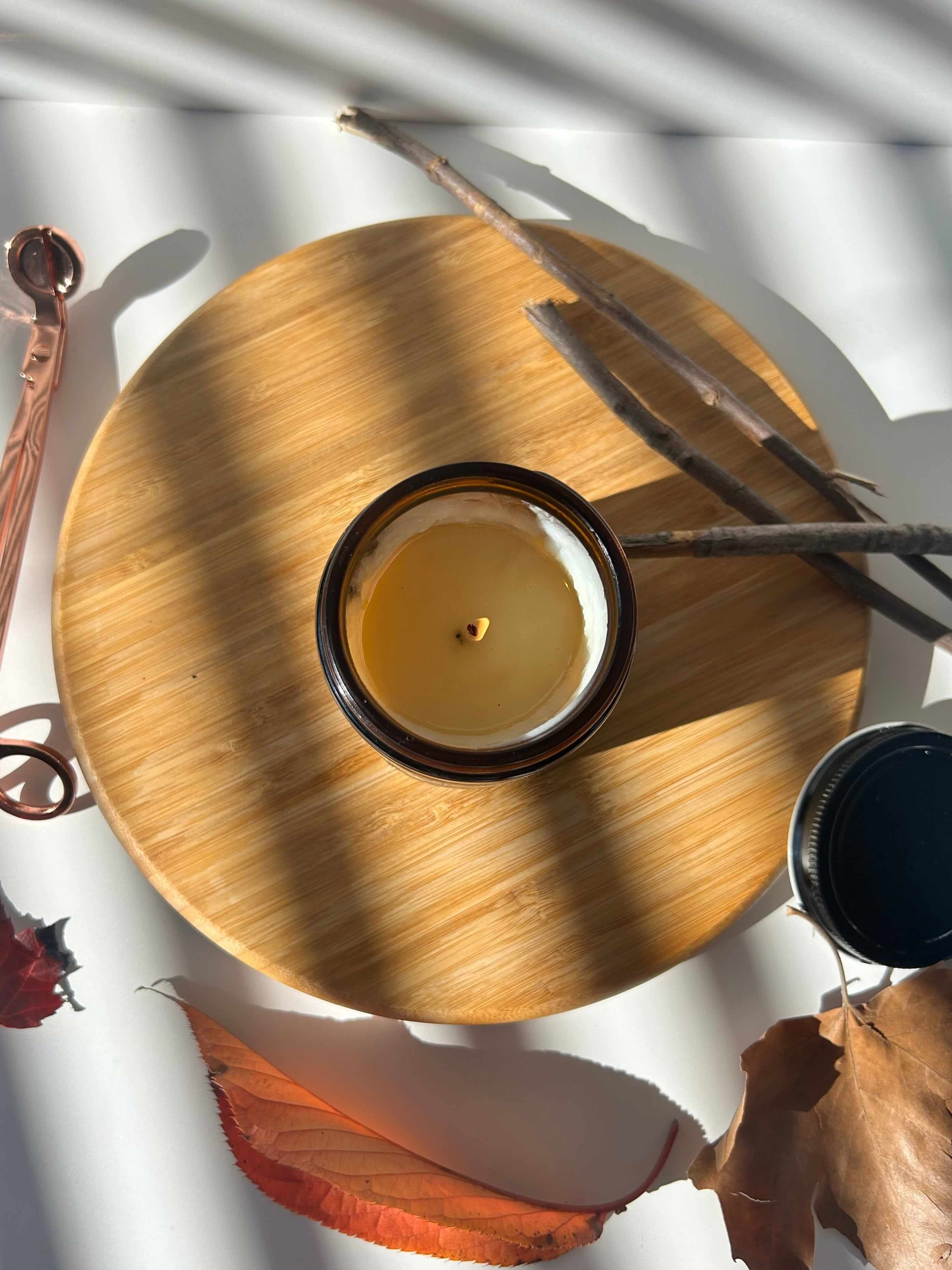 Earth Musk & Fire Tallow Candle-zoom-6