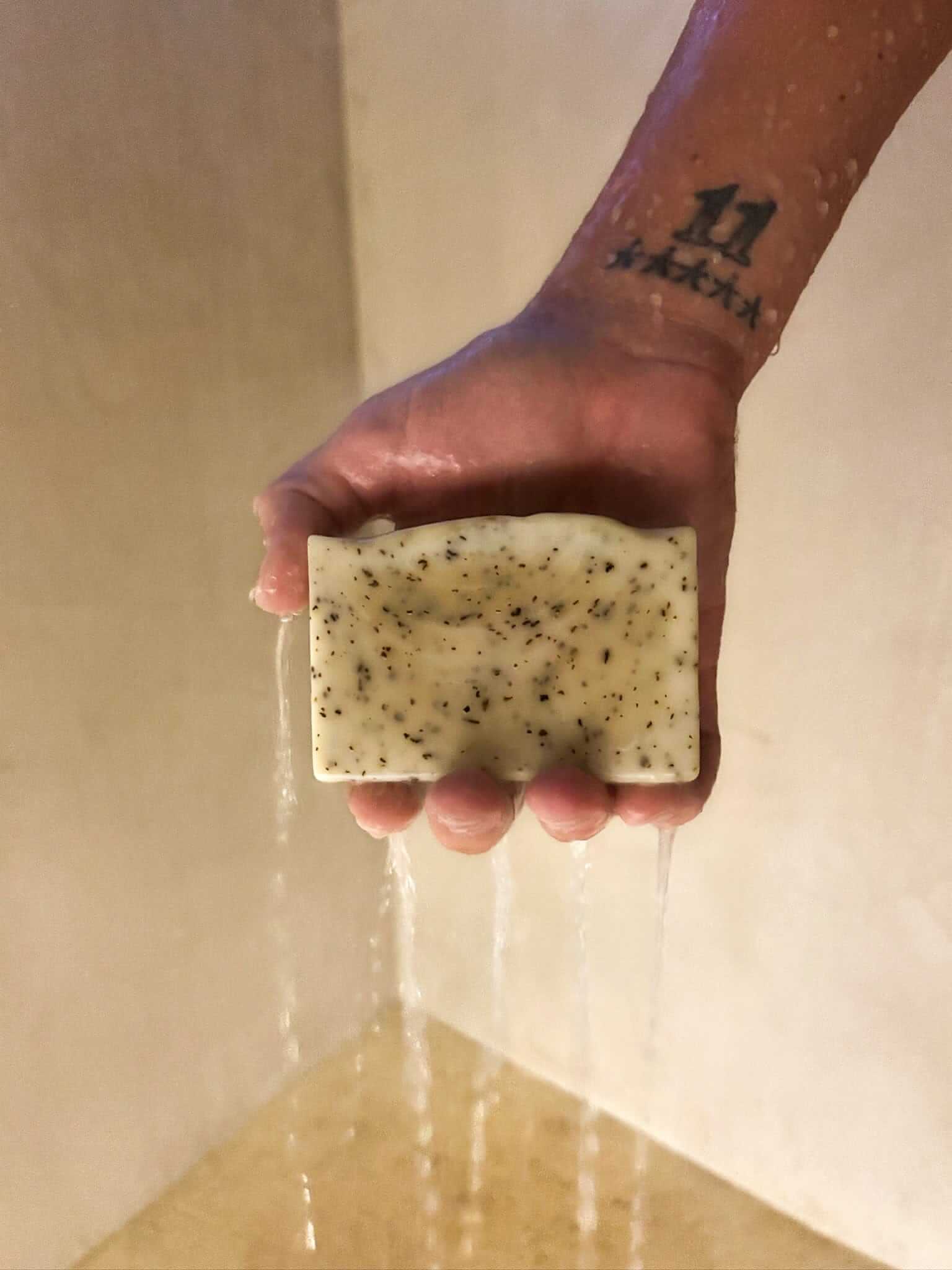 Geranium & Rose Tallow Soap Bar-zoom-6