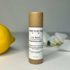 Grapefruit Lemon Lip Balm - Aware House - Born To Be Free - 