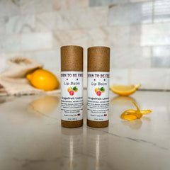 Grapefruit Lemon Lip Balm - Aware House - Born To Be Free - 