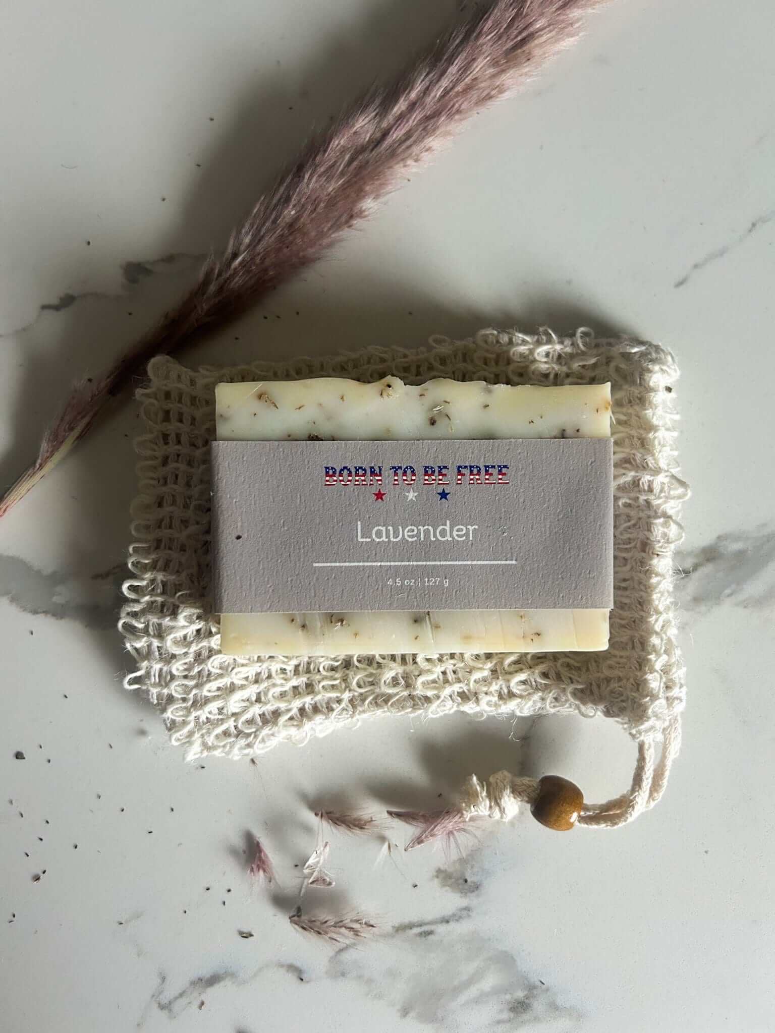 Lavender Tallow Soap Bar-zoom-5