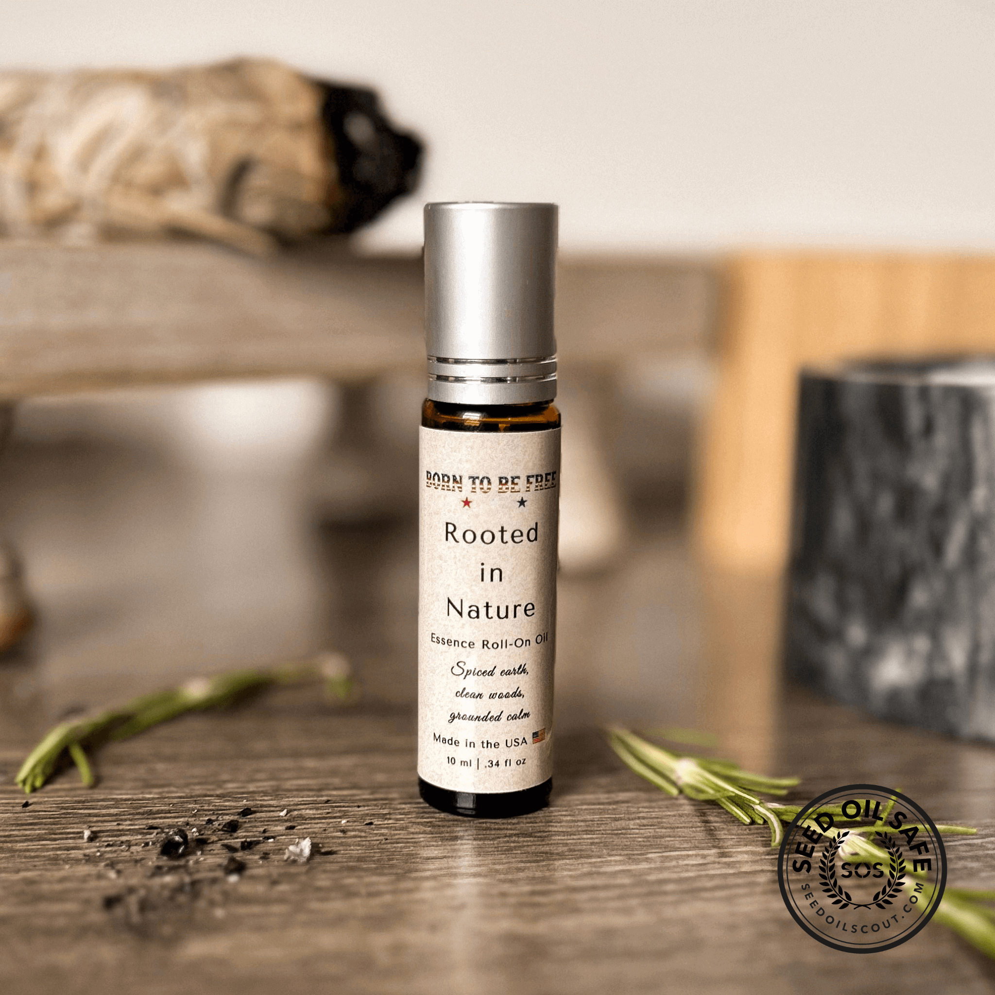 Rooted in Nature Essence Roll On Oil