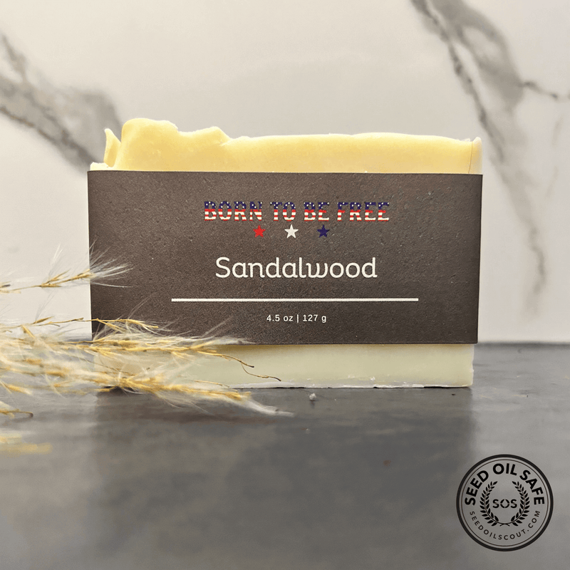 Sandalwood Tallow Soap Bar-zoom-