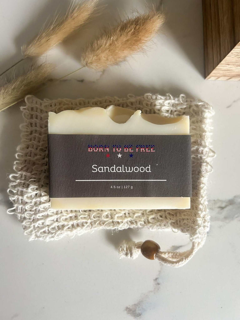 Sandalwood Tallow Soap Bar-zoom-