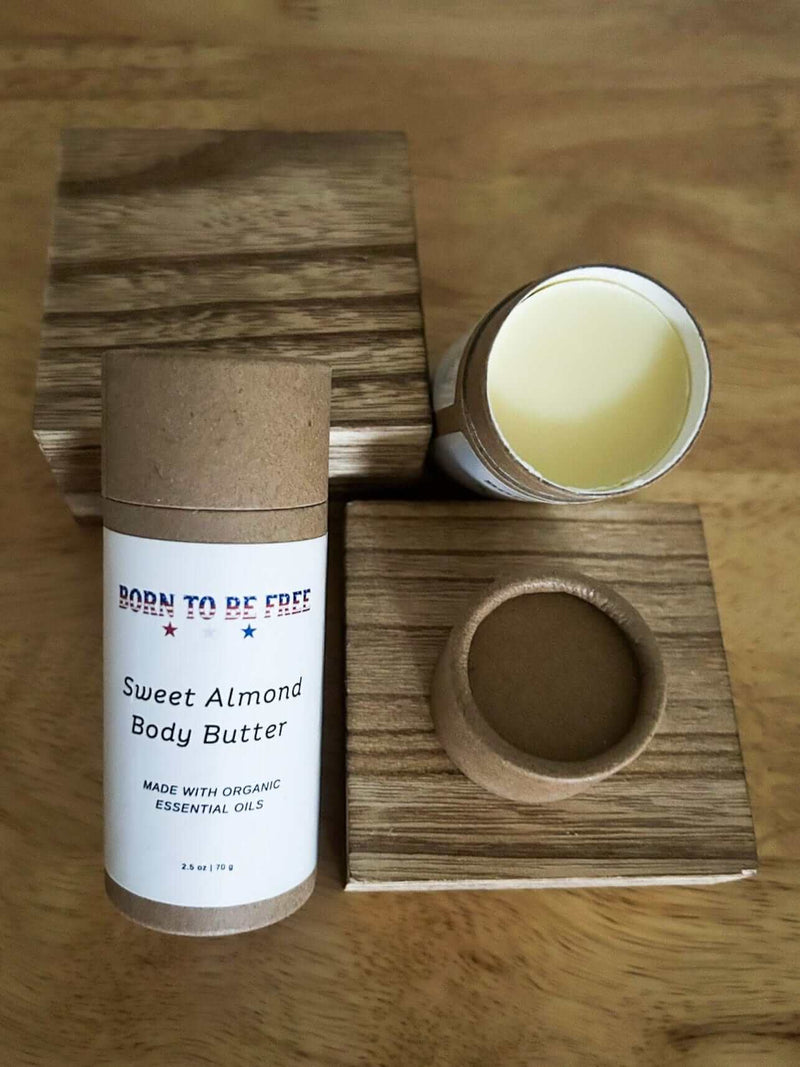 Sweet Almond Body Butter Stick-zoom-