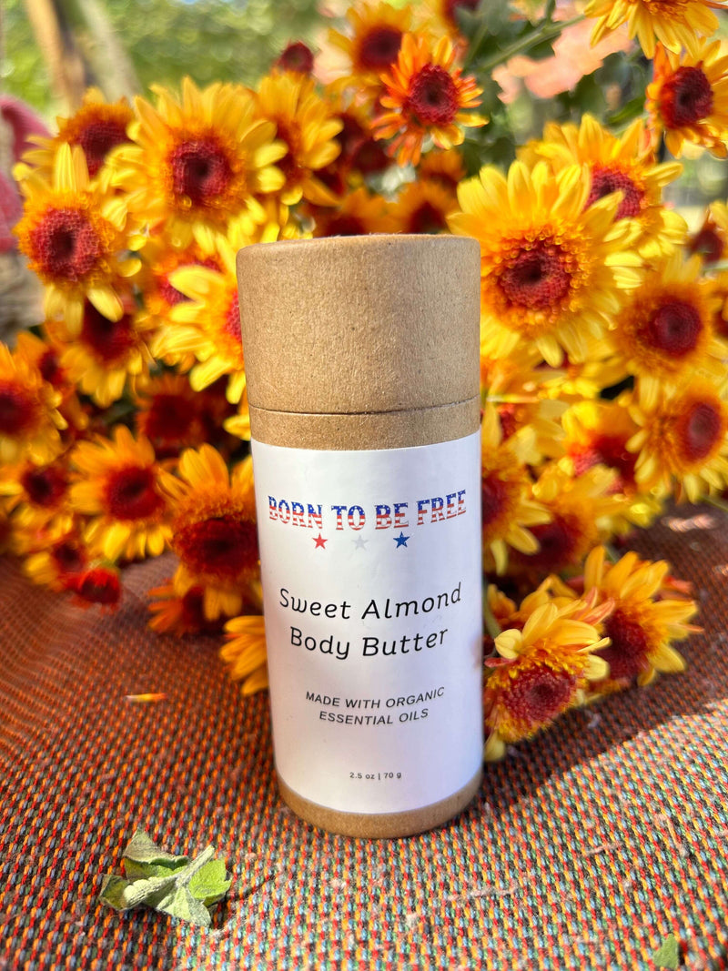 Sweet Almond Body Butter Stick-zoom-