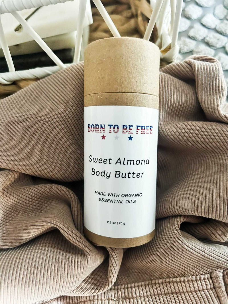 Sweet Almond Body Butter Stick-zoom-