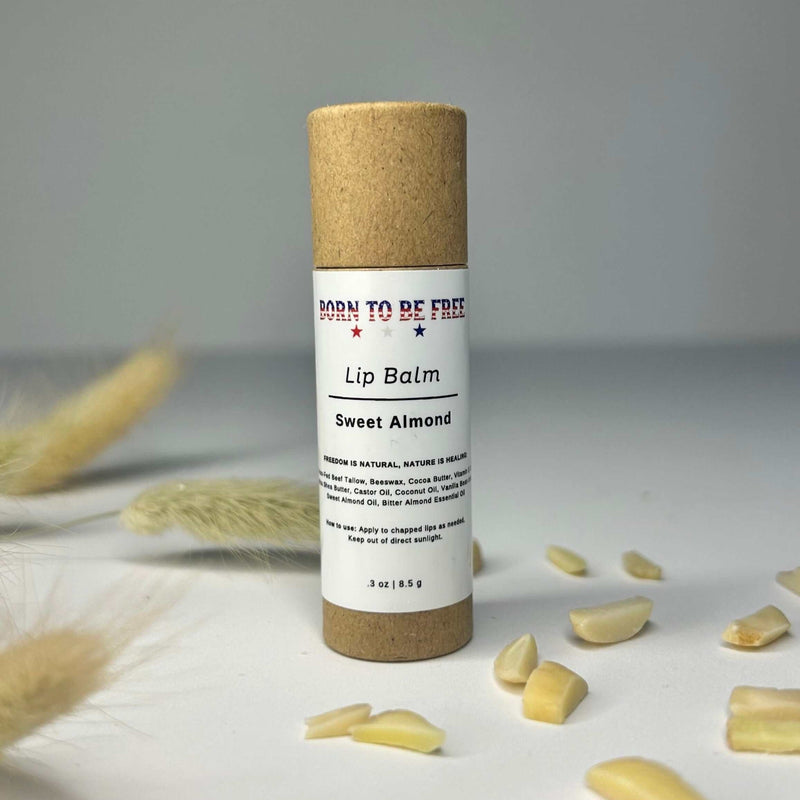 Sweet Almond Lip Balm-zoom-