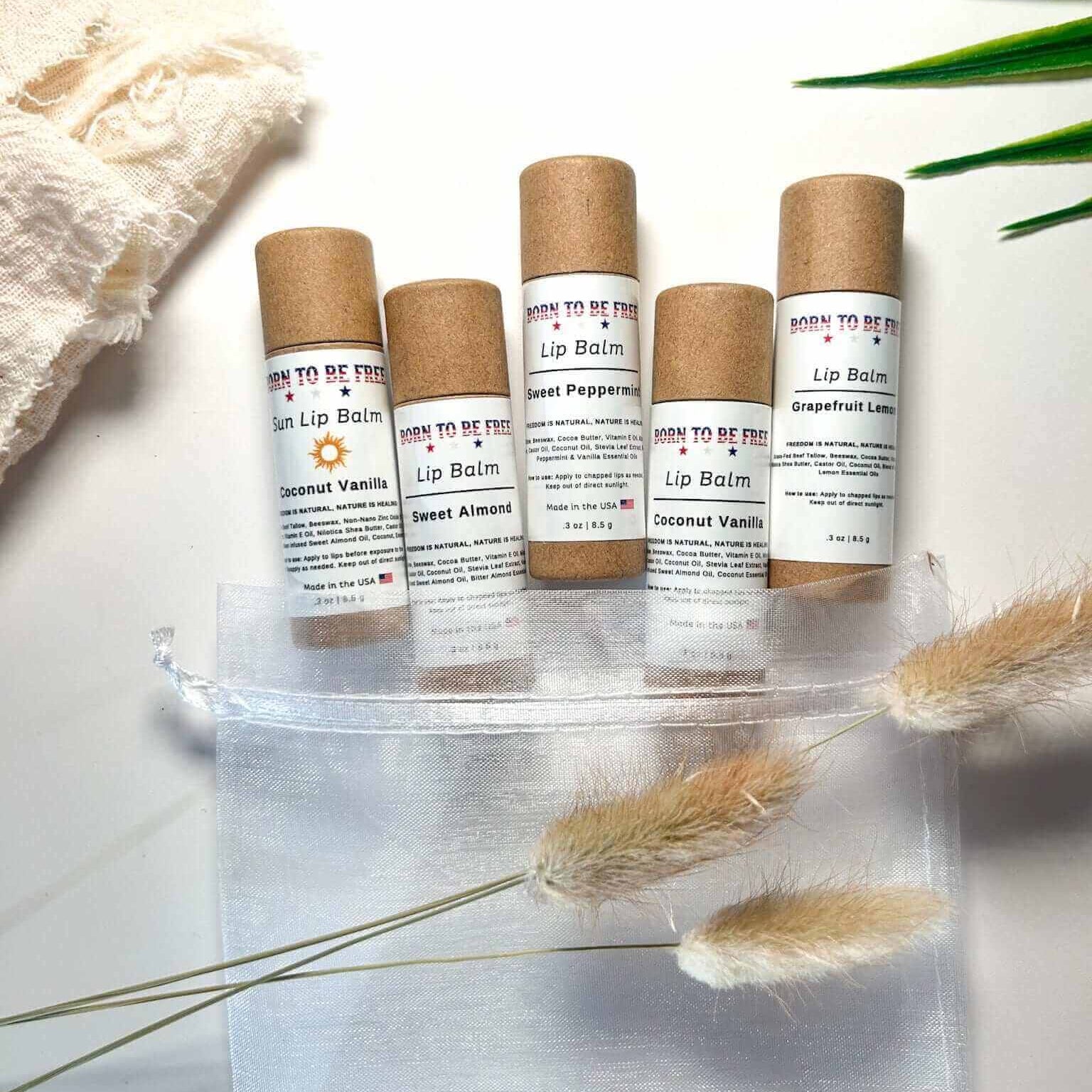 Born To Be Free Lip Balm Bundle