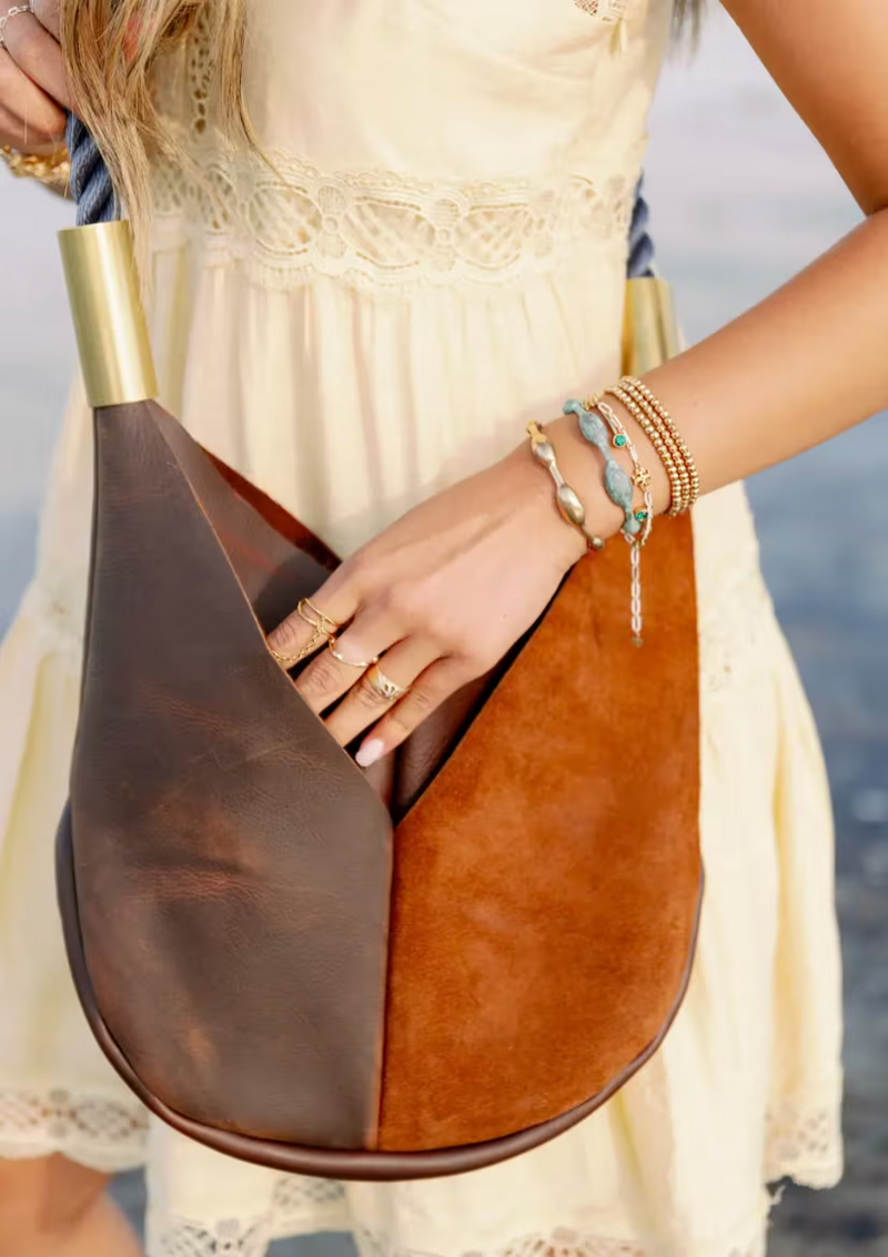 Original Wildwood Bag Small Crossbody in Brown Leather-zoom-