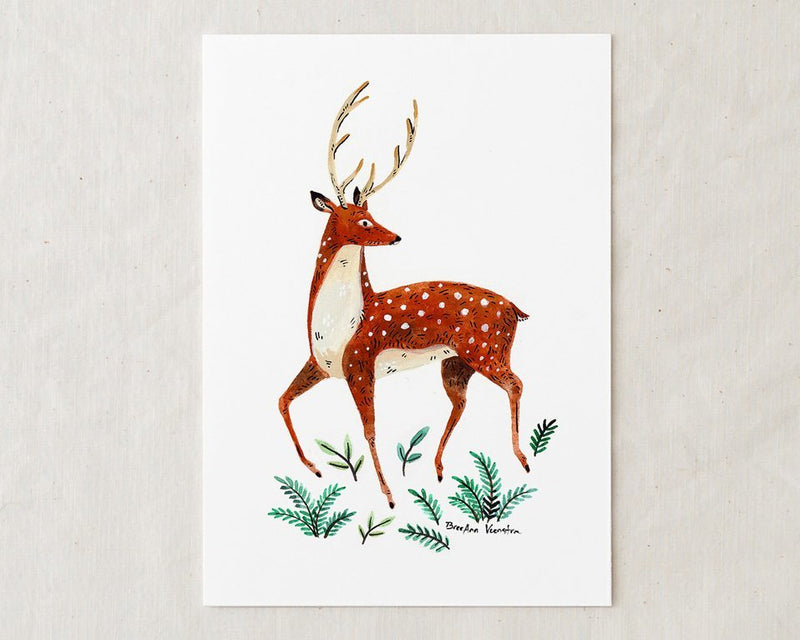 Deer Art Print-zoom-