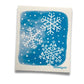Blue Nutcracker, Ornament Ball, Blue Snowflakes | Bundle of 3 Swedish Dishcloths
