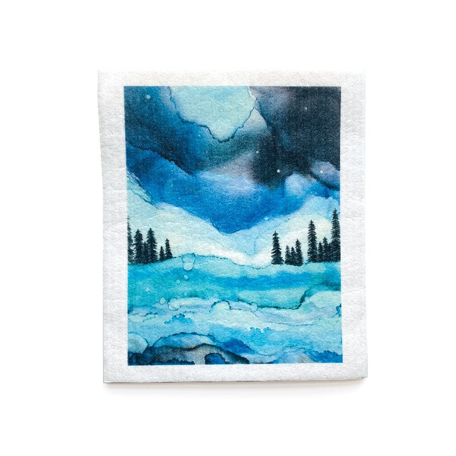 Coastal Forest by Studio Feron | Bundle of 3 Swedish Dishcloths