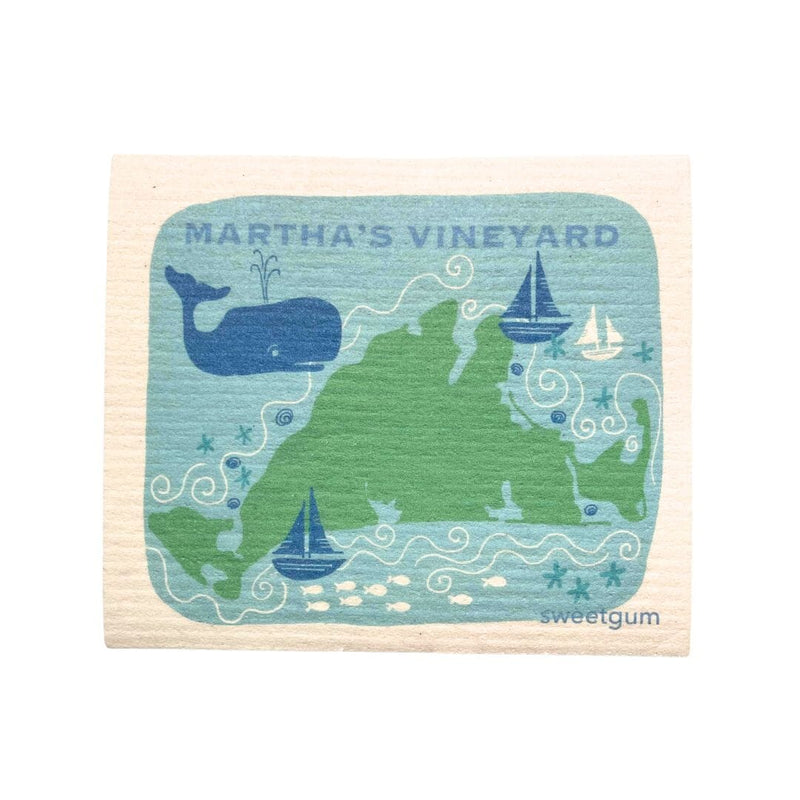 Cape Cod & Islands | Bundle of 3 Swedish Dishcloths-zoom-