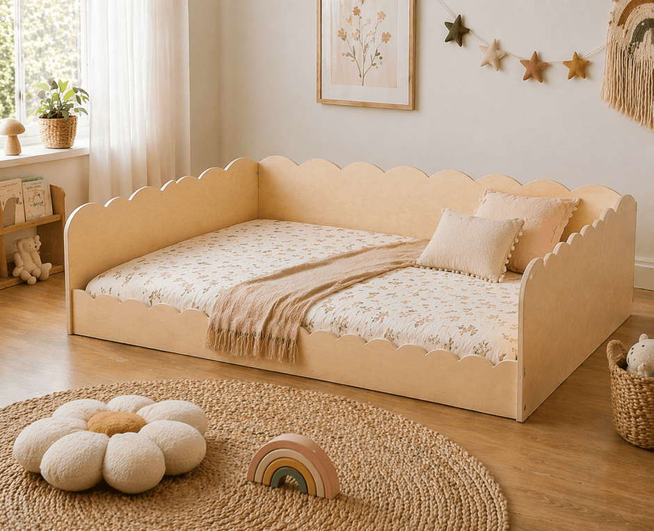 Carlie | Scalloped Bed - Aware House