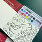 Advent Calendar Watercolor Book and Paint Set