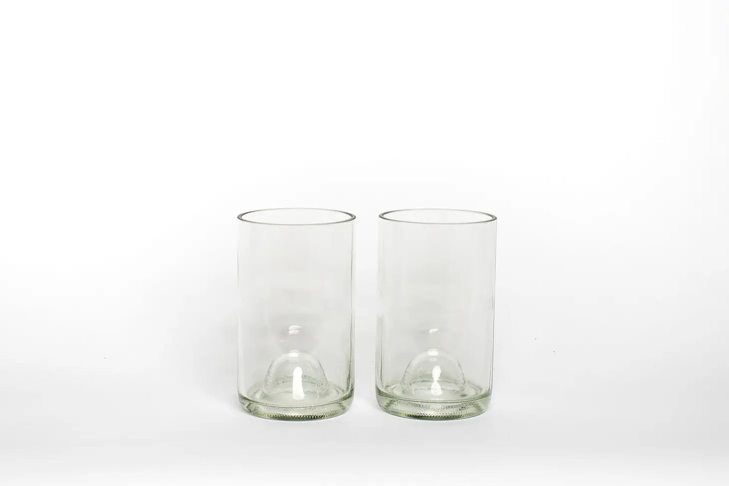 Wine Bottle Glasses - Set of Four