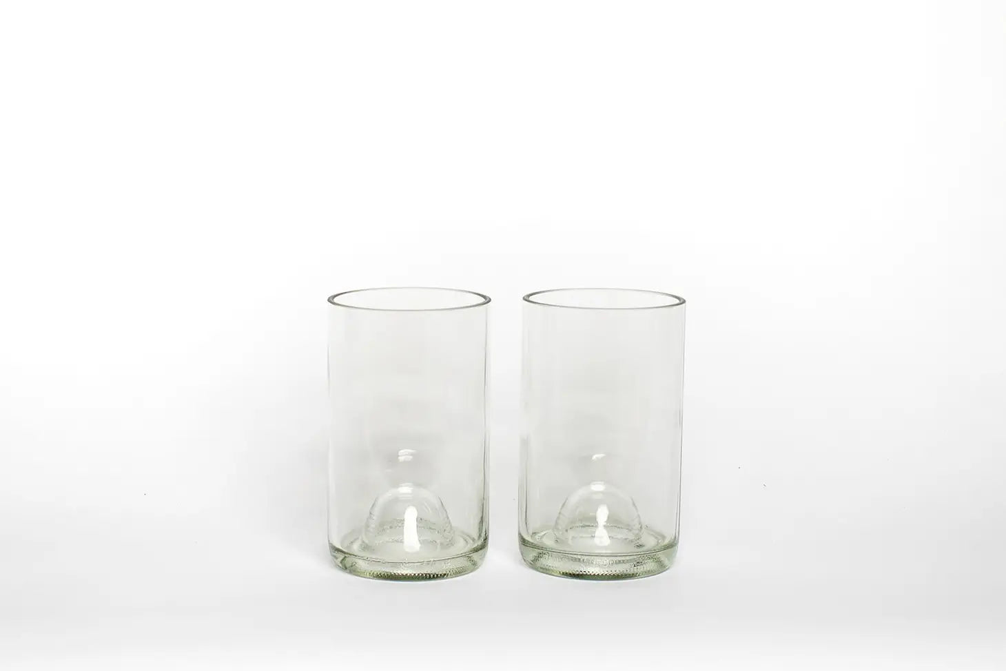 Wine Bottle Glasses - Set of Four