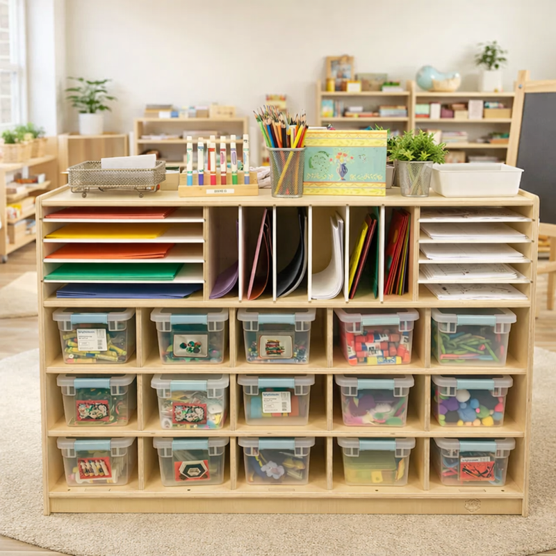 CHRISTIAN | Art Storage Shelf-zoom-