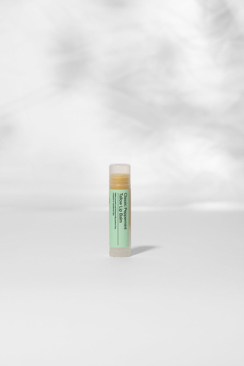 Classic Peppermint Tallow Lip Balm-zoom-