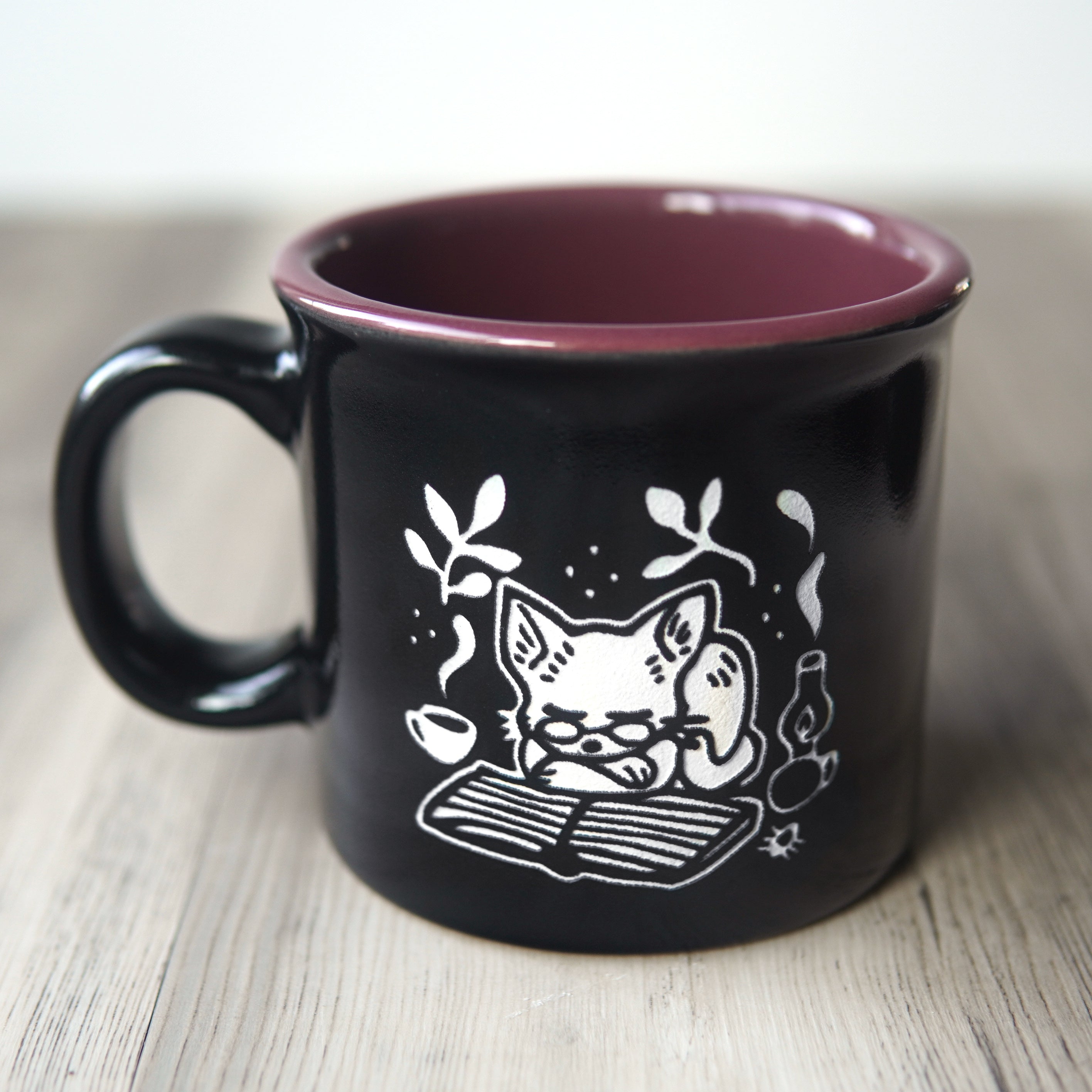 Book Cat Camp Mug-zoom-3