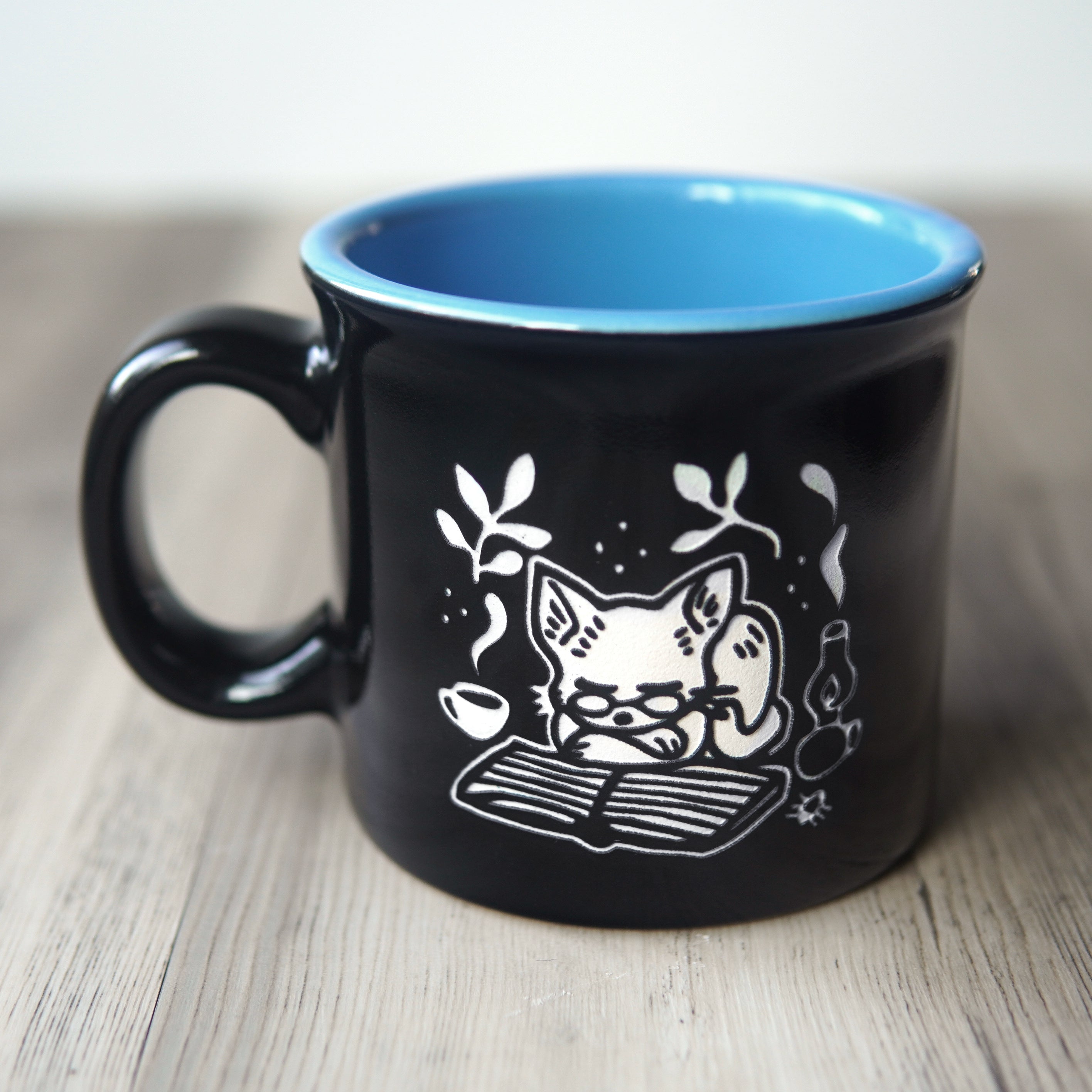 Book Cat Camp Mug-zoom-5