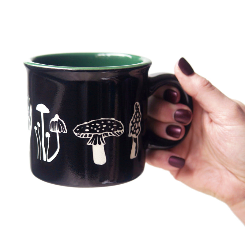 Mushroom Collection Camp Mug-zoom-