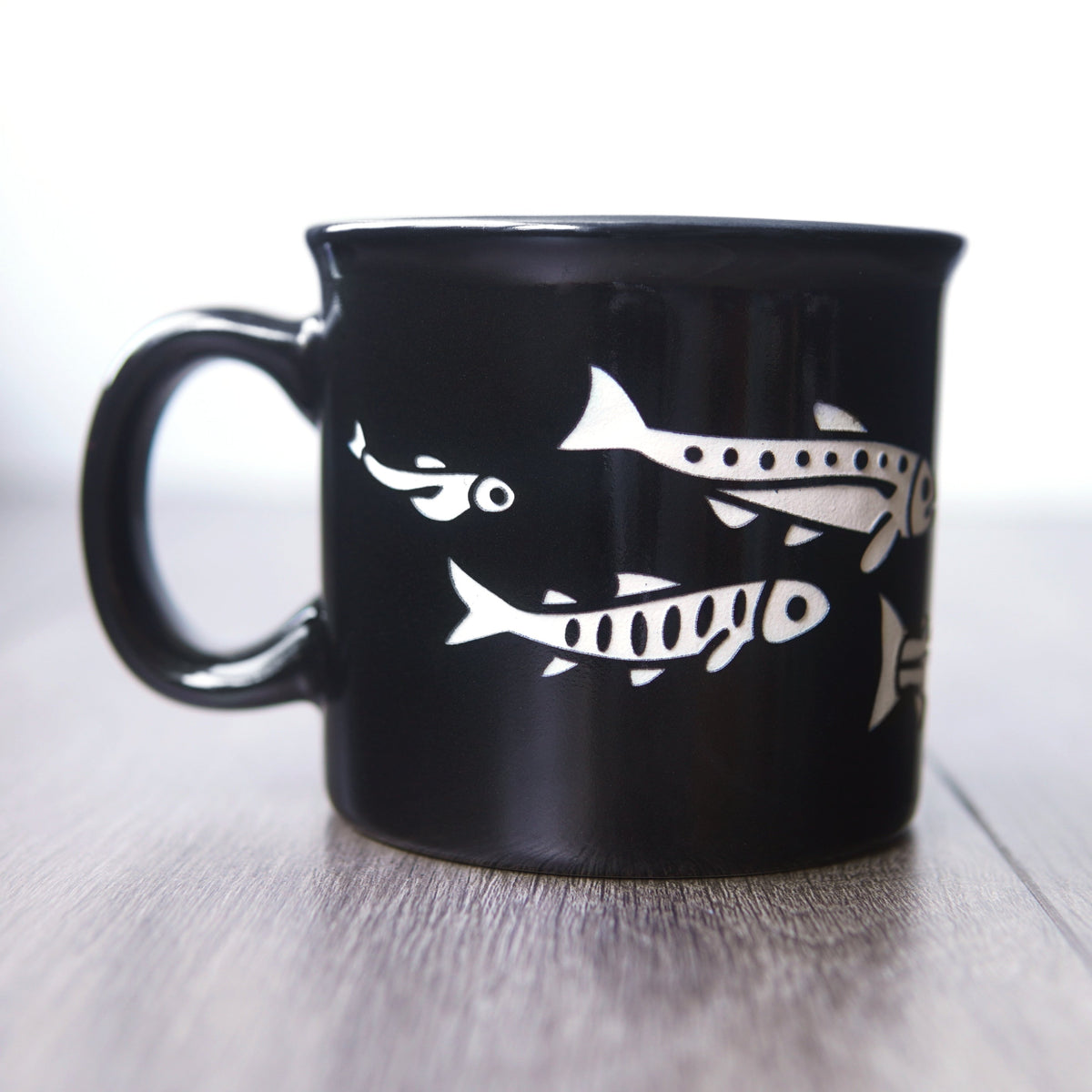 Salmon Fish Camp Mug-4