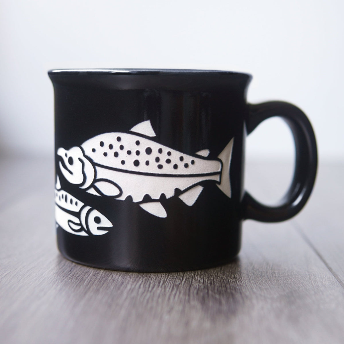 Salmon Fish Camp Mug - Aware House - Bread and Badger -