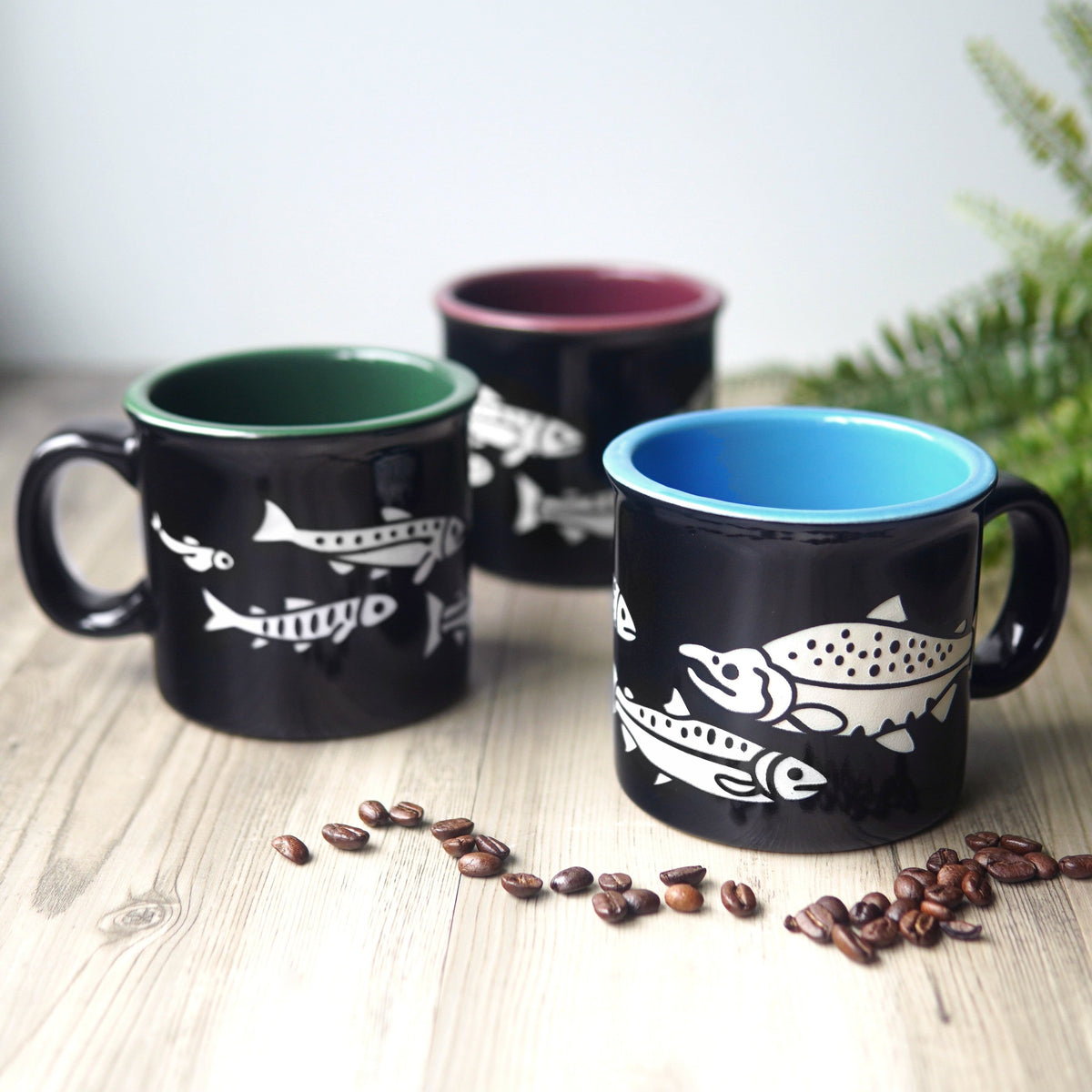 Salmon Fish Camp Mug-2