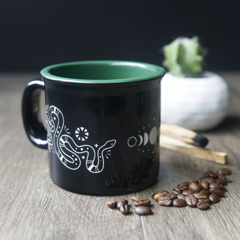 Celestial Snake Camp Mug-zoom-